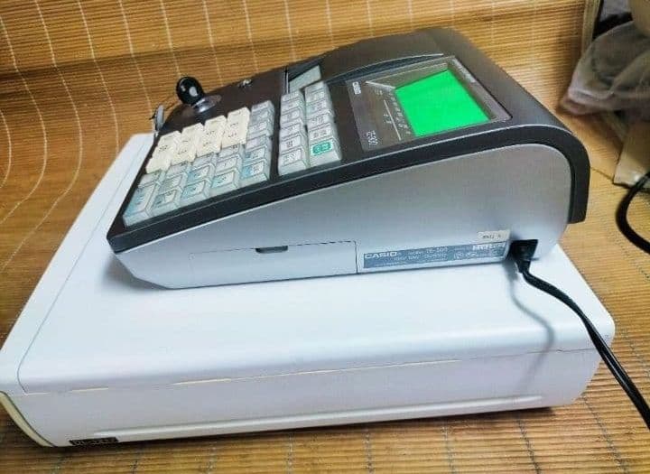 美品カシオレジスター　TE-300フル設定無料　 送料無料人気機種　111144