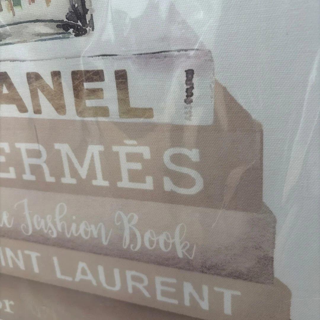 新品未使用 アマンダグリーンウッド キャンバス アート CHANEL 絵 A2