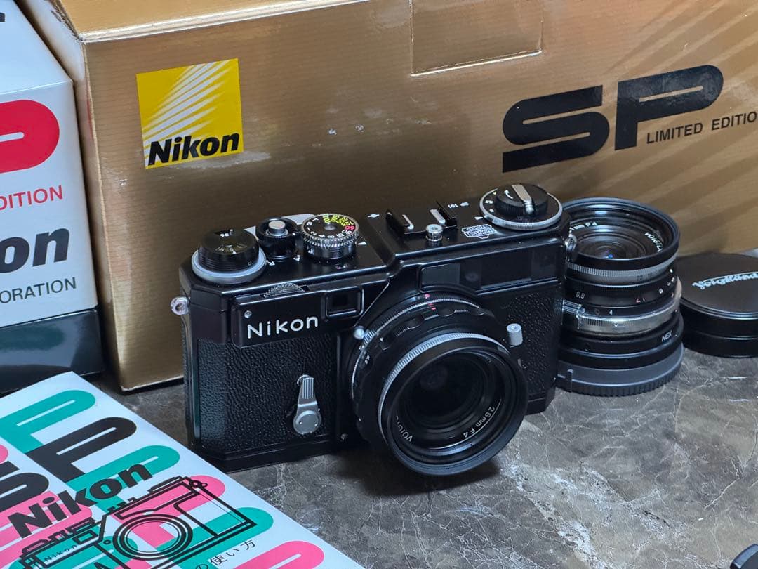 sk！　ニコンNikon SP ボディのみフルセット+SCスコパー2本