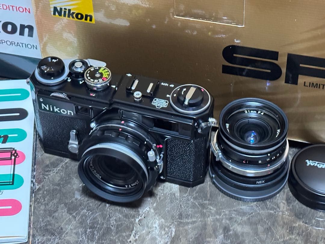 sk！　ニコンNikon SP ボディのみフルセット+SCスコパー2本