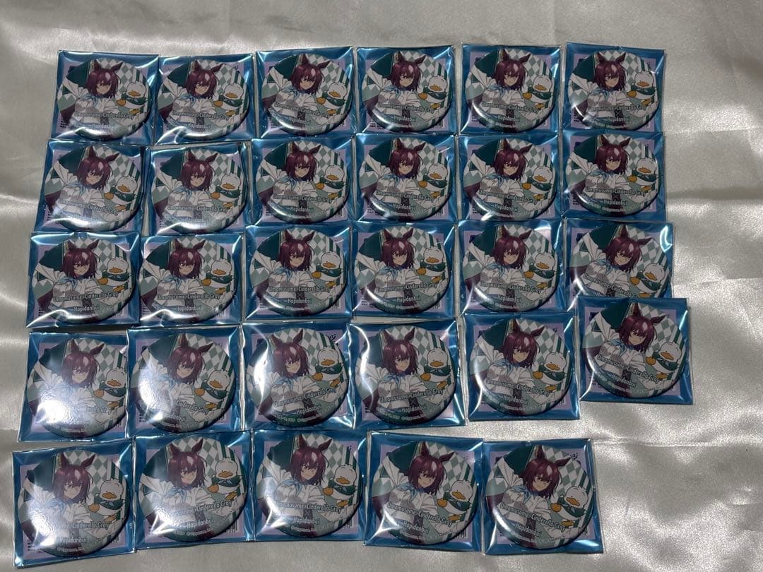 ウマ娘 シンデレラグレイ シリウスシンボリ はぴだんぶい 缶バッジ