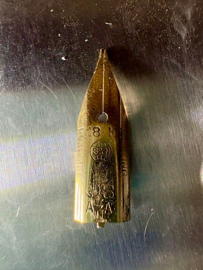 【21K刻印】万年筆 ペン先 Platinum ばらし品　専用まとめ