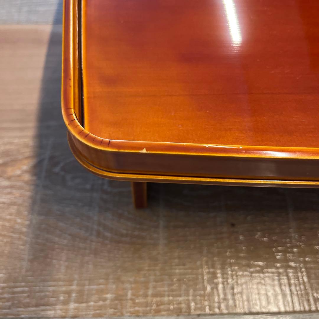 【ほぼ未使用 美品】飛騨 春慶塗 山野草会席膳 5客 共箱 茶懐石