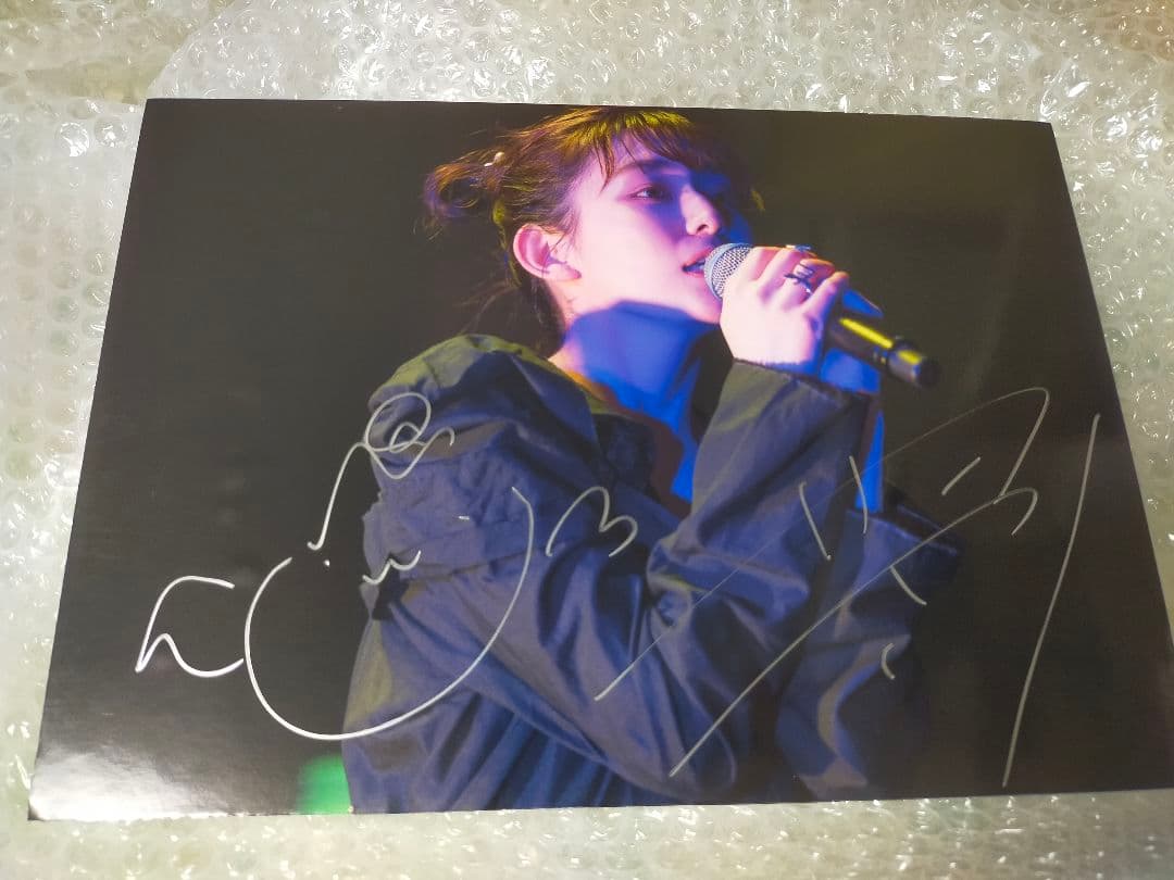 ナナヲアカリ 直筆サイン入りパネル 店頭キャンペーン 当選品