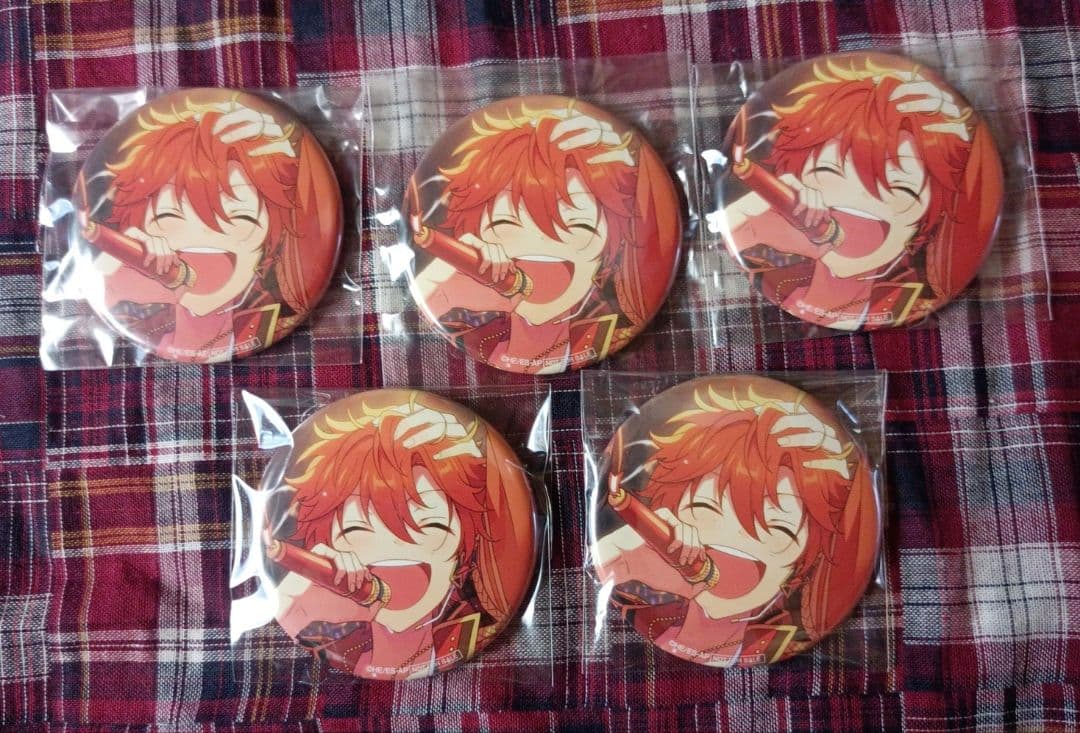 あんスタ　明星スバル　連動購入特典　缶バッジ