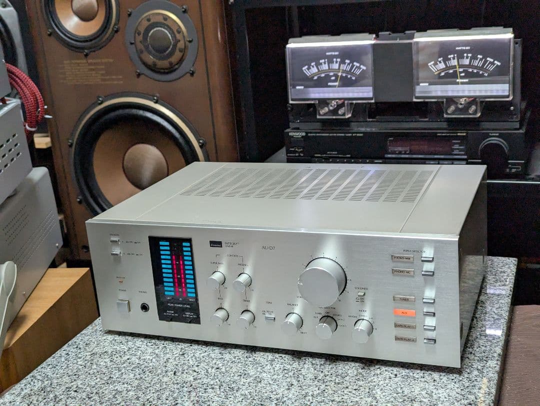 SANSUI　AU-D7 プリメインアンプ　メンテナンス済み！