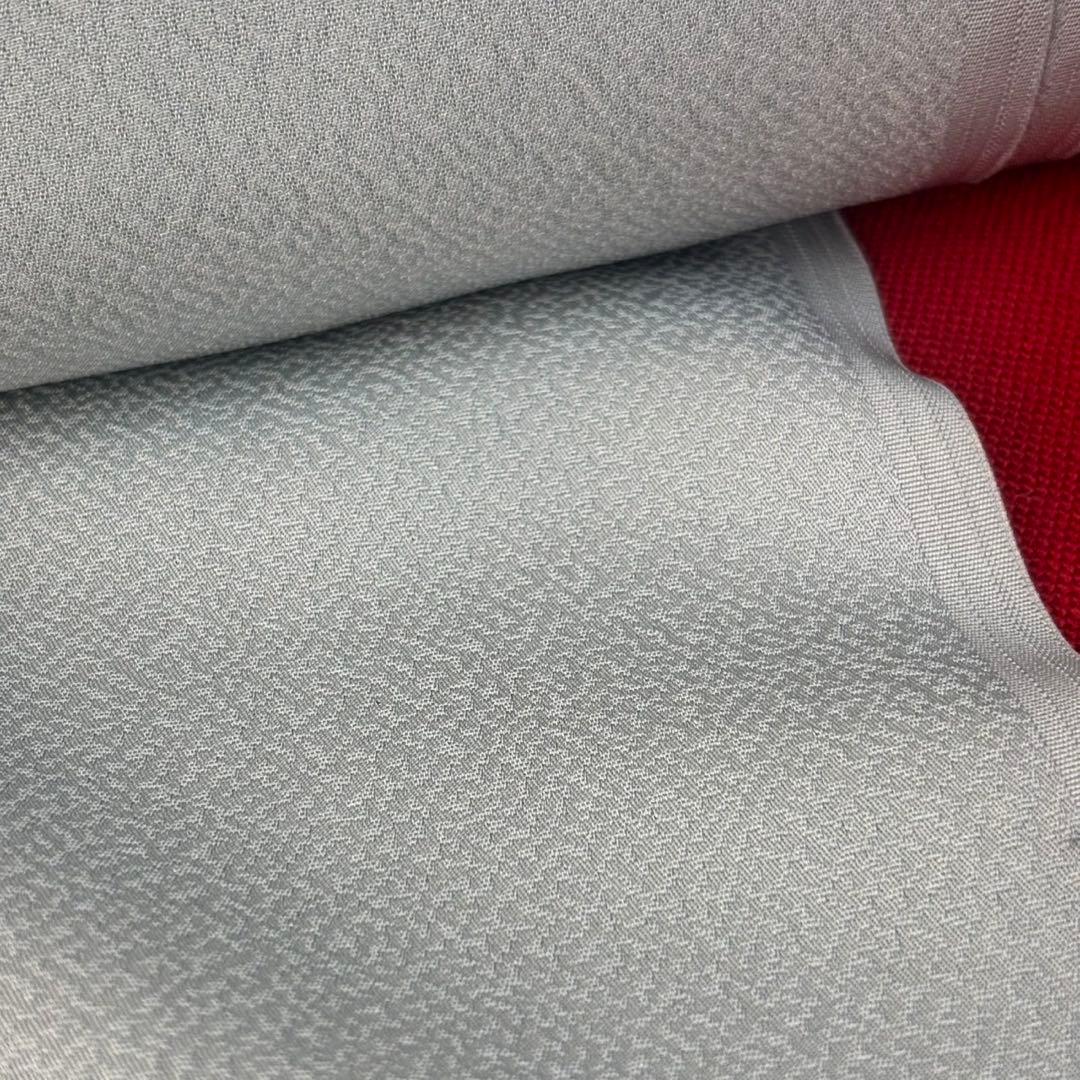 色無地反物　蘇州刺繍 未使用　アイスブルー