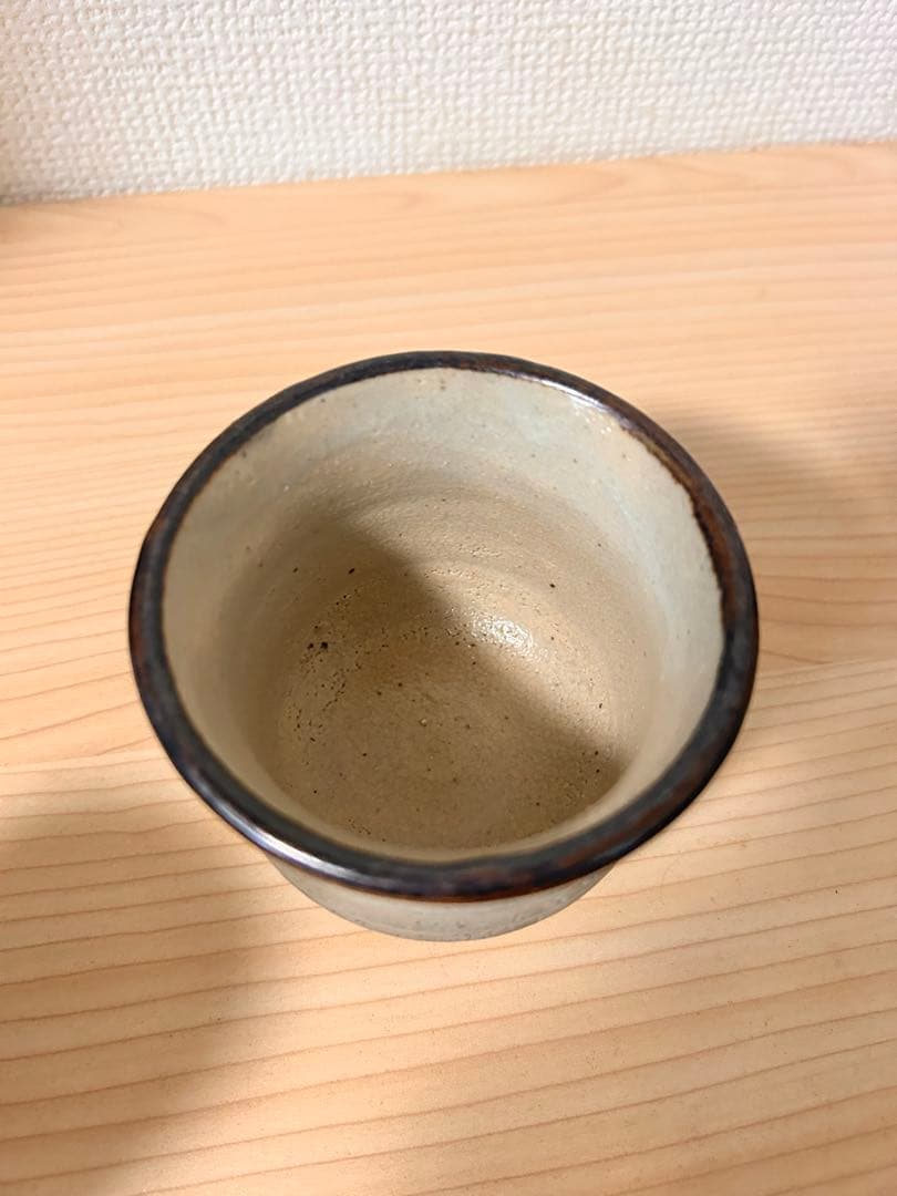 濱田篤哉　鯨皮　湯呑み　検）民藝　益子焼　濱田庄司　瀧田項一　島岡達三