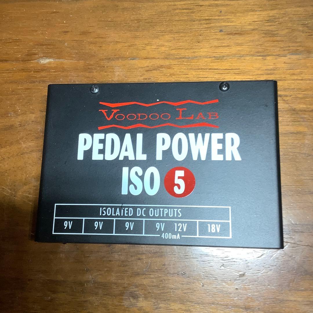 Voodoo Lab PEDAL POWER ISO5 100V パワーサプライ