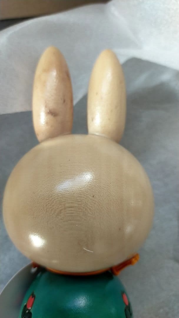 ミッフィー　こけし　卯三郎こけし　チューリップ柄　KLM オランダ航空　非売品