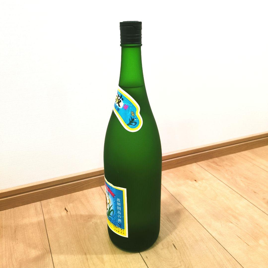 波照間酒造　泡盛 泡波 一升 25年古酒 (グリーンボトル)