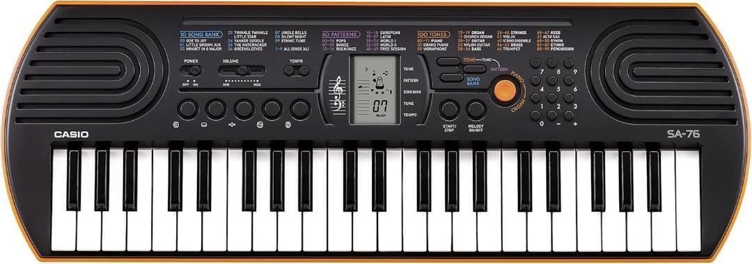 【新品未開封】CASIO SA-76 ミニキーボード