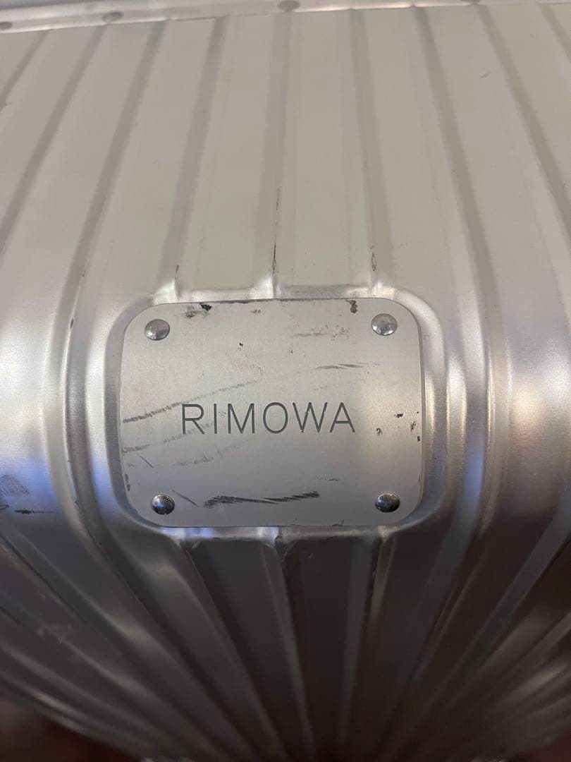 旅行かばん・小分けバッグ RIMOWA / ORIGINAL TRUNK XL/ SILVER