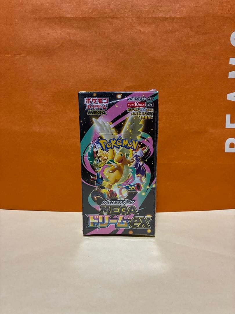 ポケモンカードゲーム　MEGAドリームEX ハイクラスパック BOX シュリンク