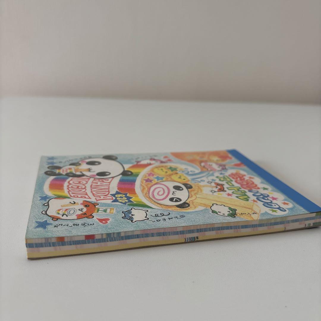 公*o様 なるとパンダヌードル メモ帳　カミオジャパン　ハムスター　平成レトロ
