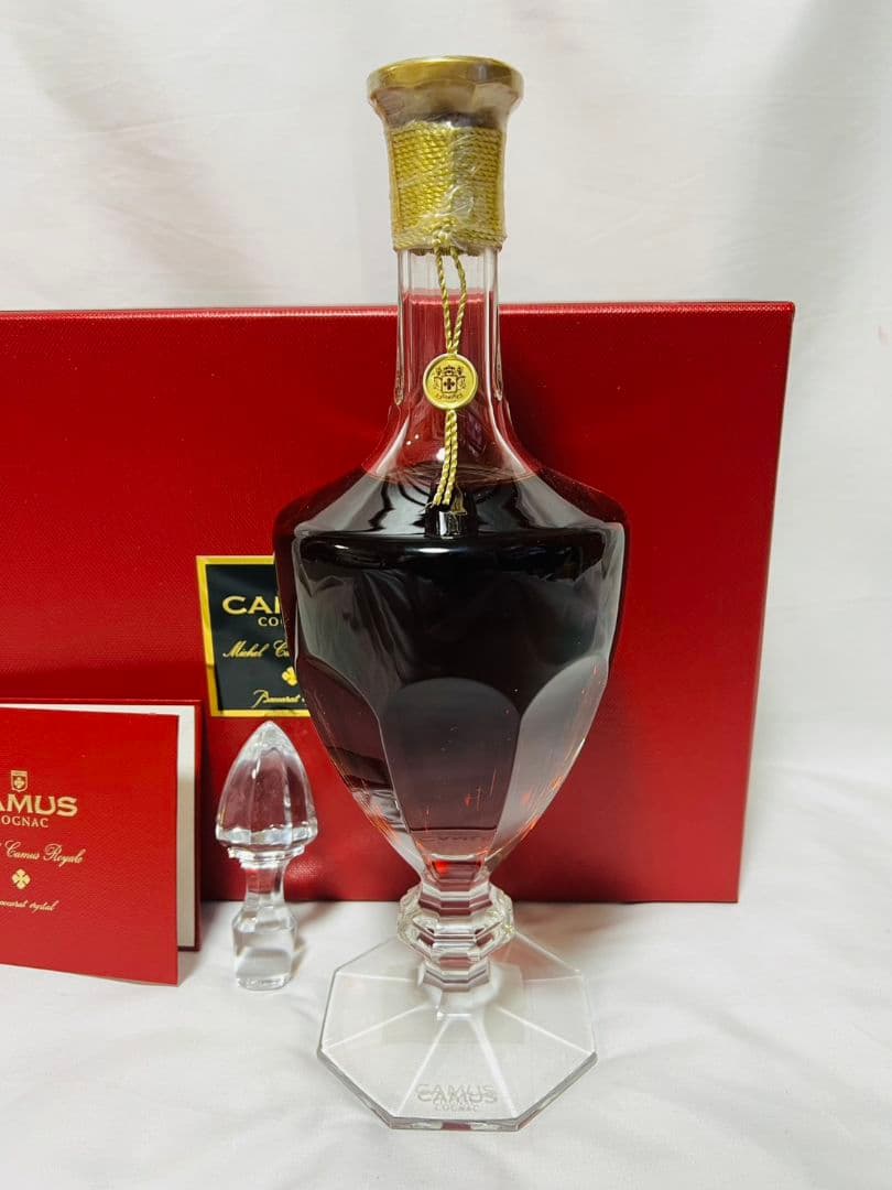 カミュ ミシェル　ロイヤル　バカラ クリスタル　替栓・冊子・化粧箱付き！未開封