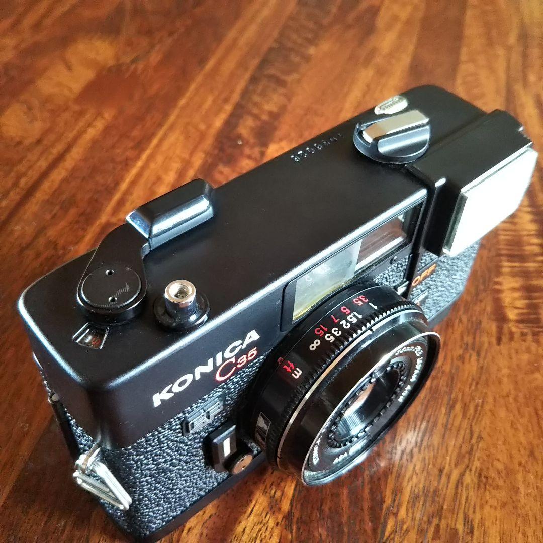 コニカ C35EF 動作品！ Konica C35 EF フィルムカメラ