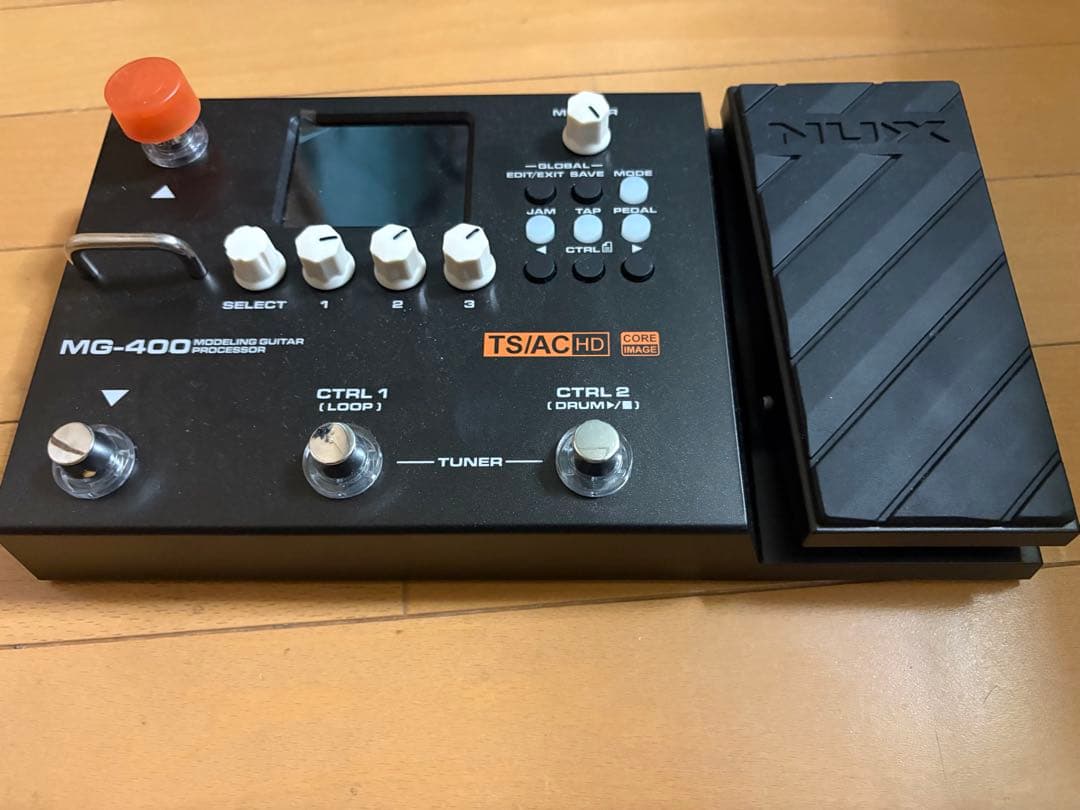 【7/27まで値下げ】NUX MG-400 ギター マルチエフェクター 美品