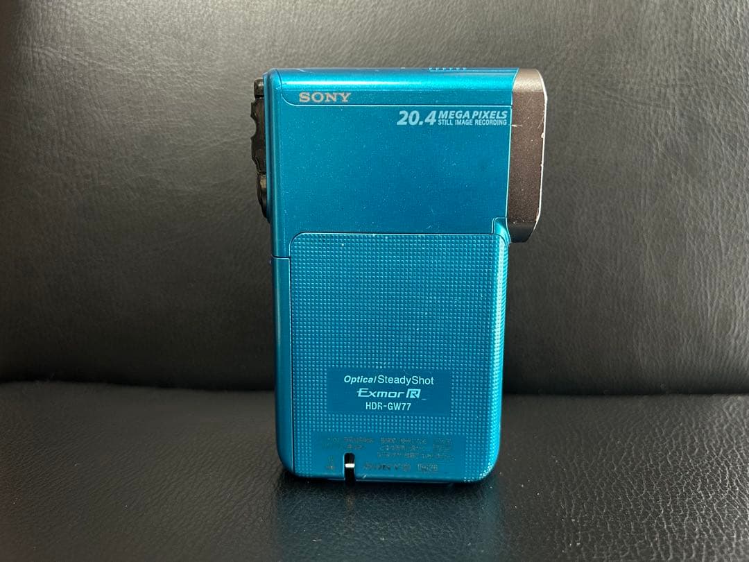 SONY HDR-GW77 ビデオカメラ 本体 青