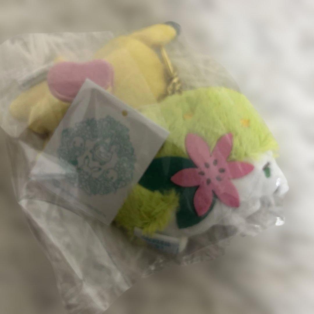 ポケモン　イッツデモ　シェイミ　ピカチュウ　マスコット　ぬいぐるみ