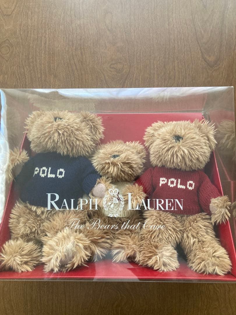 Ralph Lauren テディベアセット3体