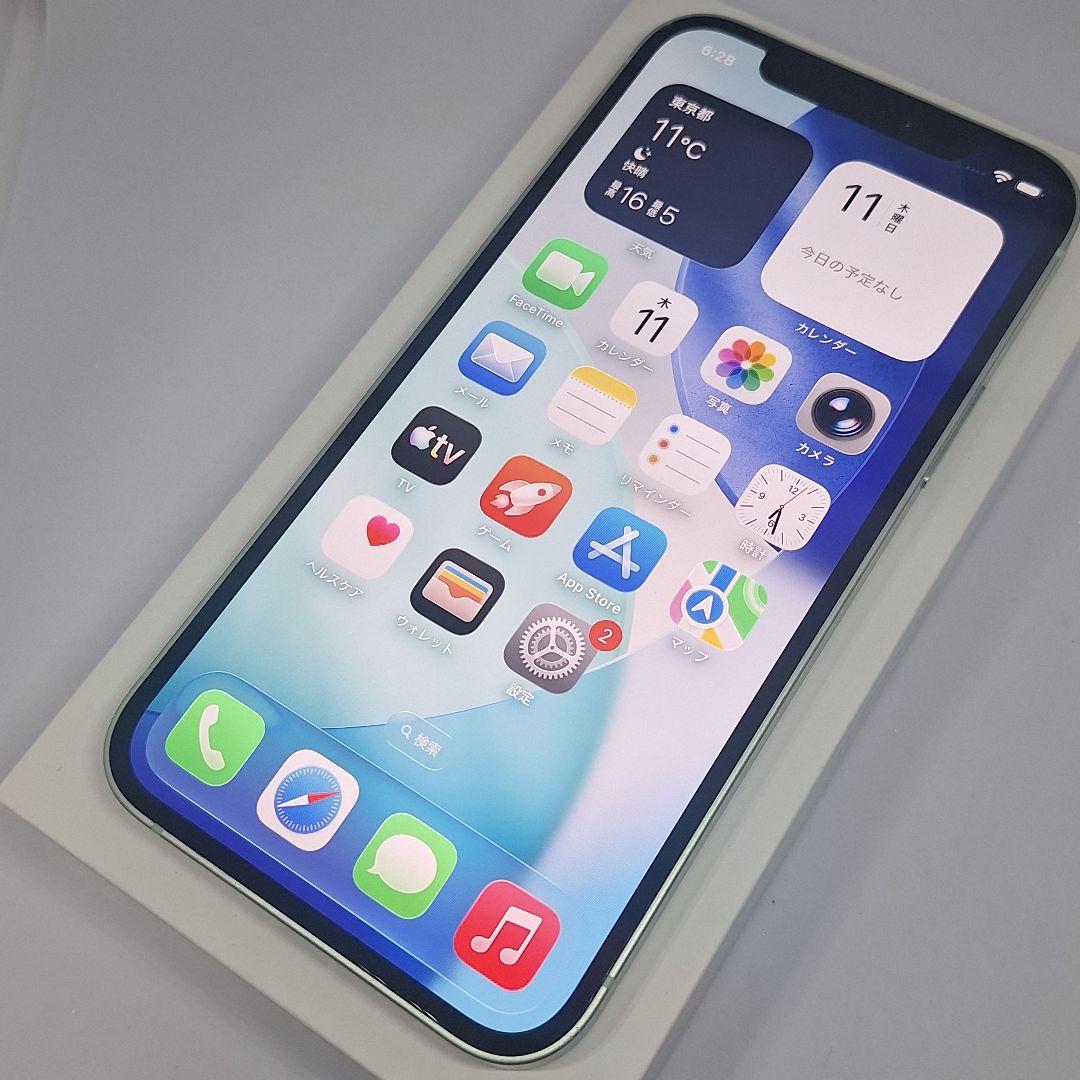 iPhone 12 128GB SIMフリー グリーン バッテリー新品100%