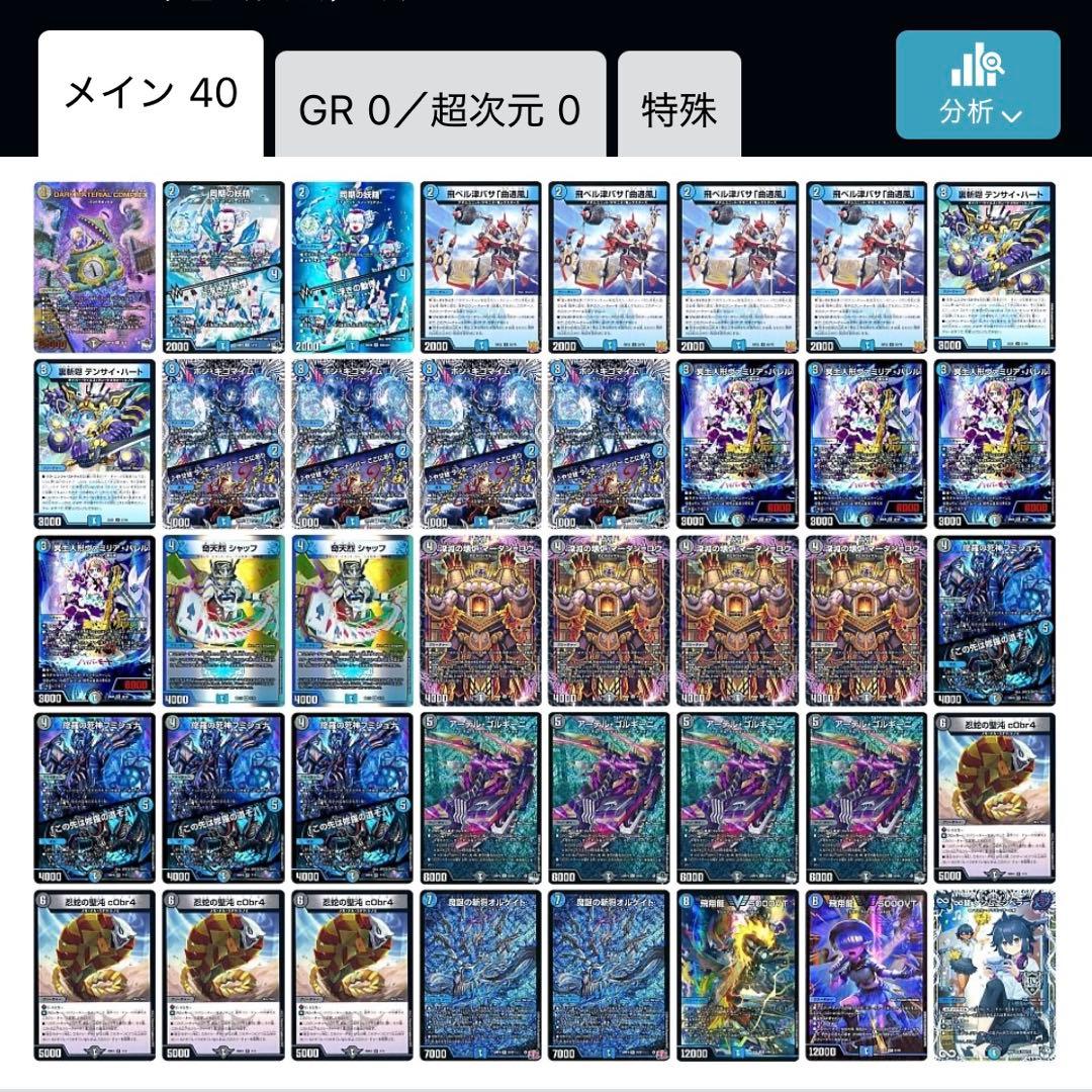 青黒コンプレックス 青黒complex デッキ