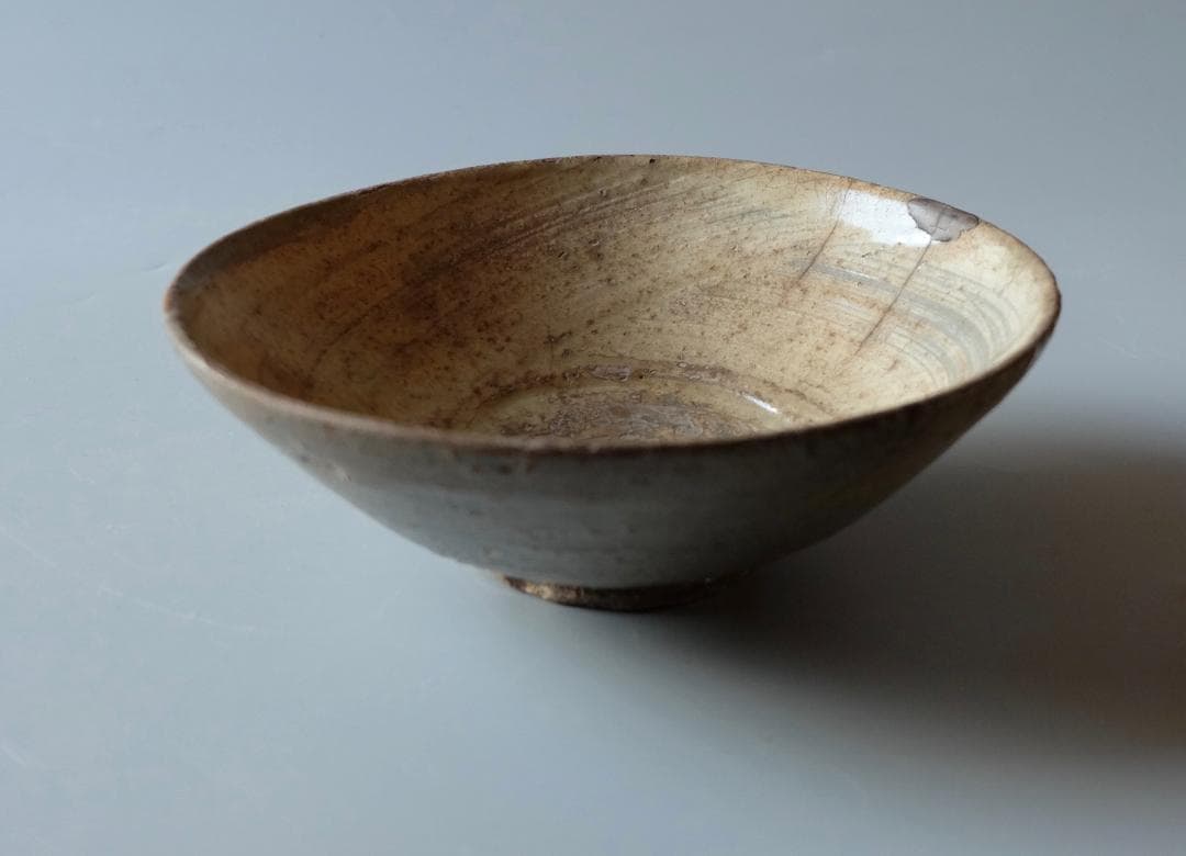 ☆李朝☆古刷毛目　茶碗