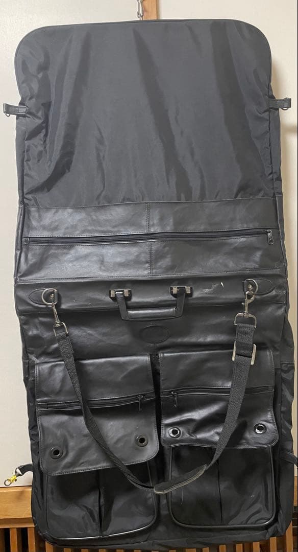 レザーガーメントバック　ヴィンテージ　スーツ