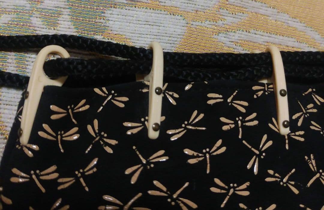 印傳屋 合切袋 印伝 インデンヤ INDEN-YA 巾着 甲州印伝 とんぼ