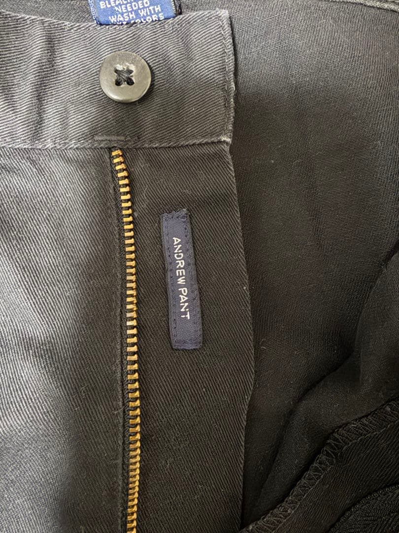 90s　ポロラルフローレン　ポロチノ　ブラック　ANDREW PANT