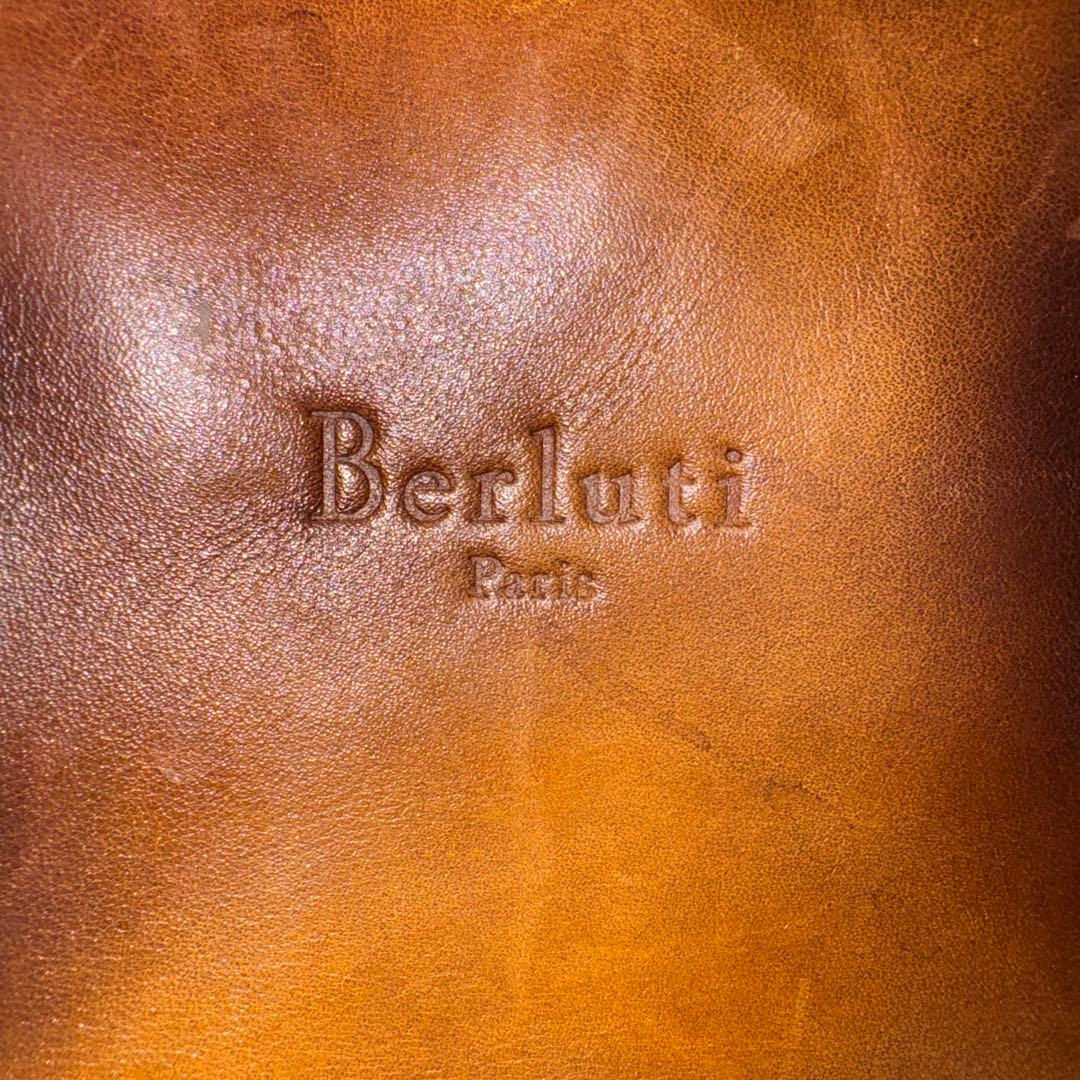 ベルルッティ(berluti)ブラウンレザー ビジネスバッグ