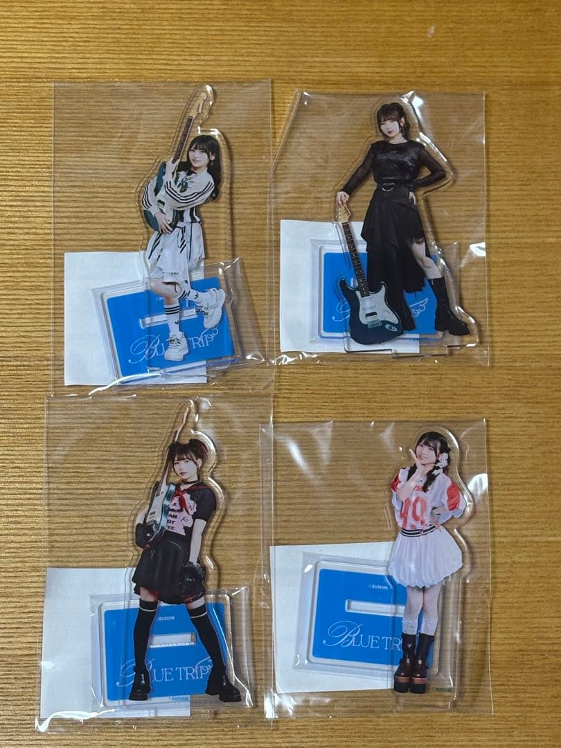 アクリルスタンド4種コンプ 青木陽菜1stLIVEライブBLUE TRIP物販