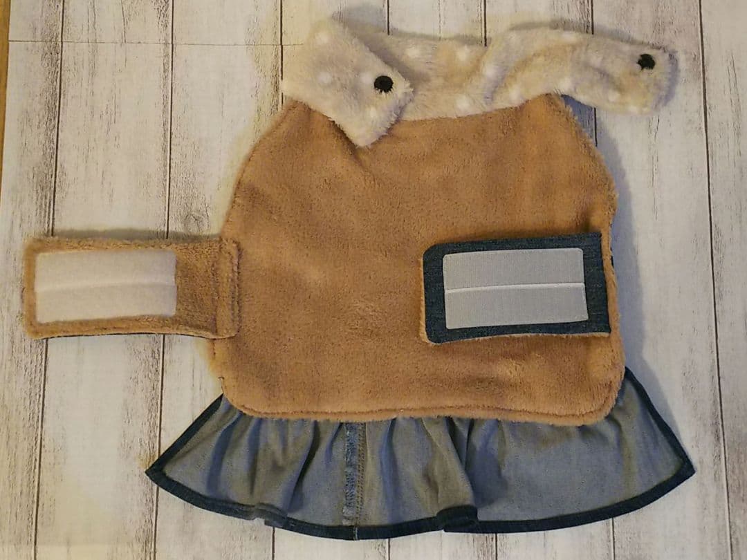 デニムリメイク犬用ワンピース ドッグウェア