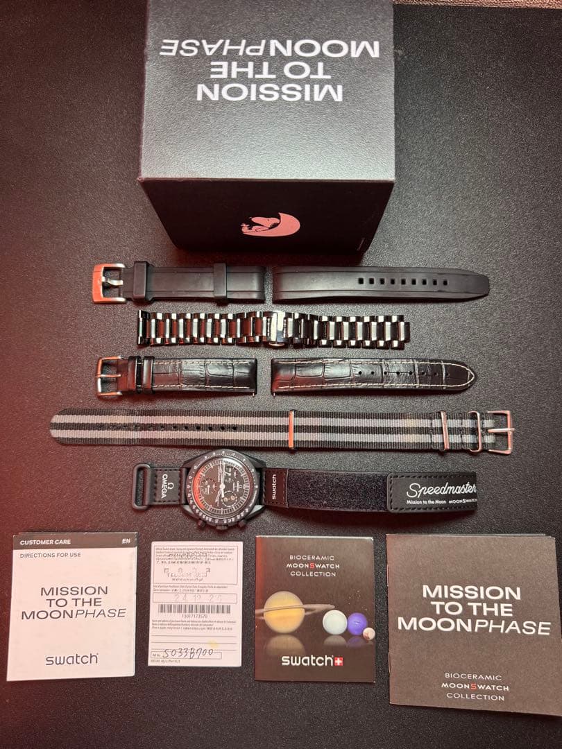 OMEGA × SWATCH × SNOOPY限定コラボ+ 4ベルト