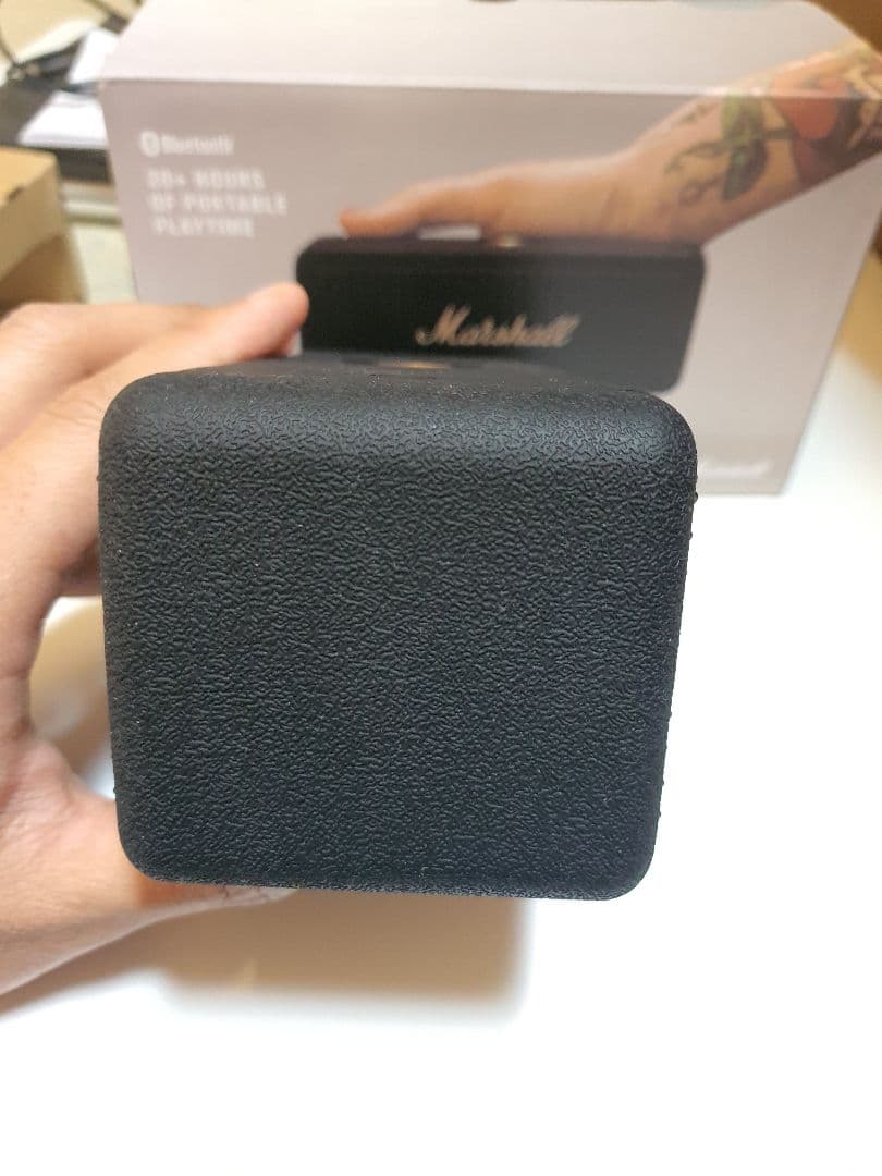 Marshall Emberton スピーカー ブラック&ブラス