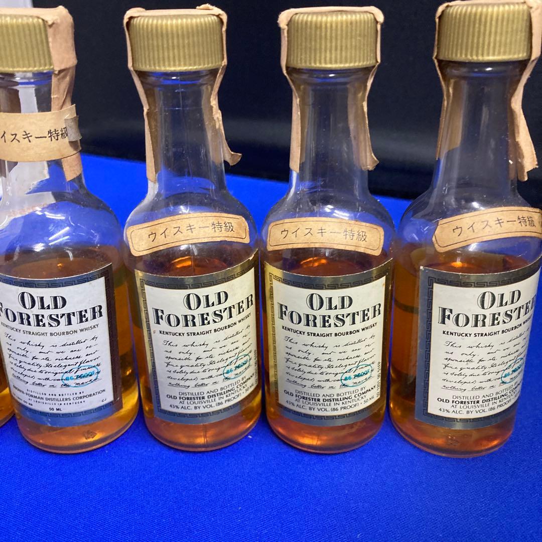 OLD FORESTER ウイスキー 50ml 43%7本