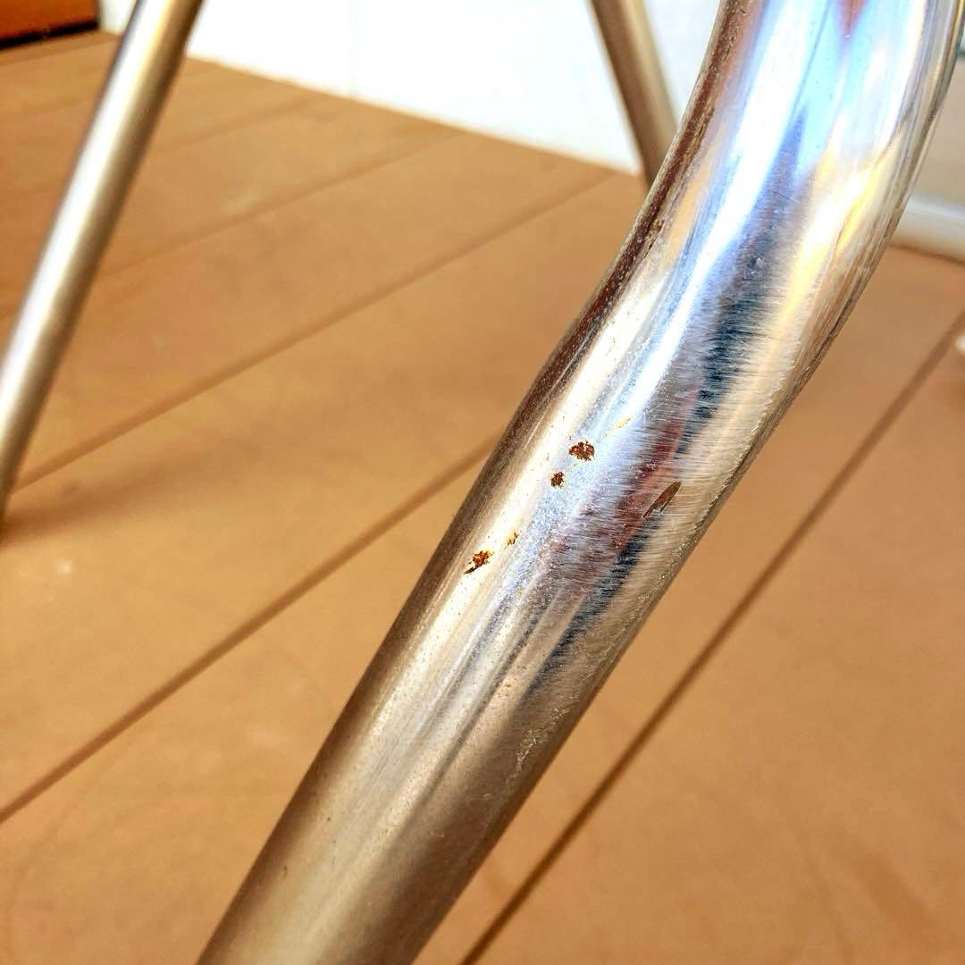 【Tks】①VIRCO社製 スタッキングチェア 4脚セット