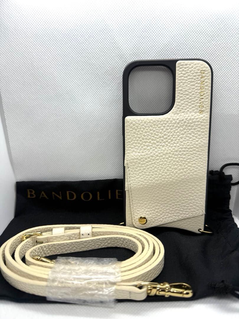 BANDOLIER バンドリヤー iPhone13pro ケース ホワイト
