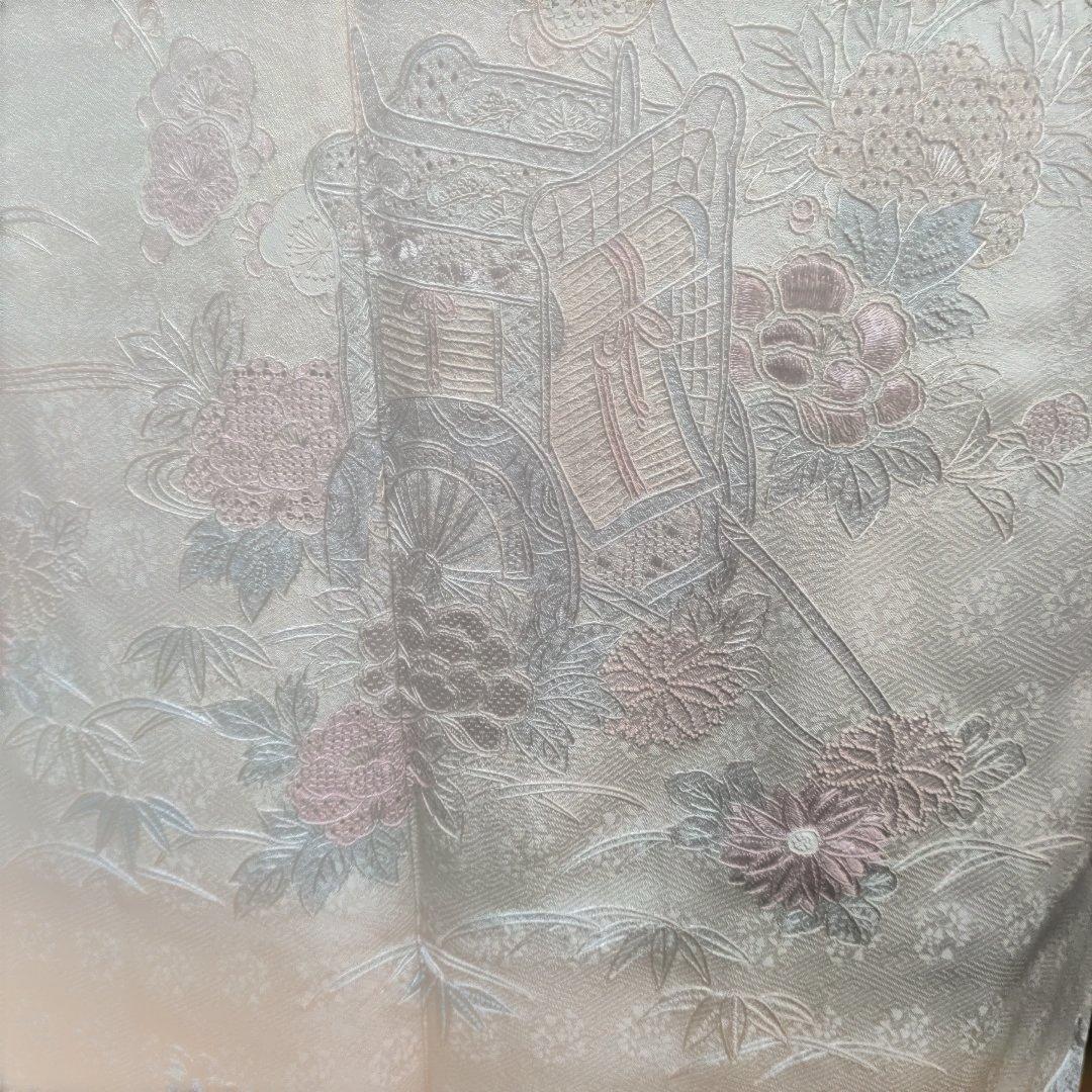 訪問着フルセット 刺繍 しつけ糸付き