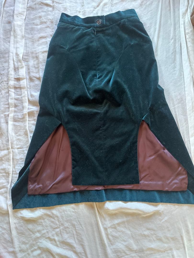 Vivienne Westwood ヴィヴィアン　インポート　ベルベットスカート
