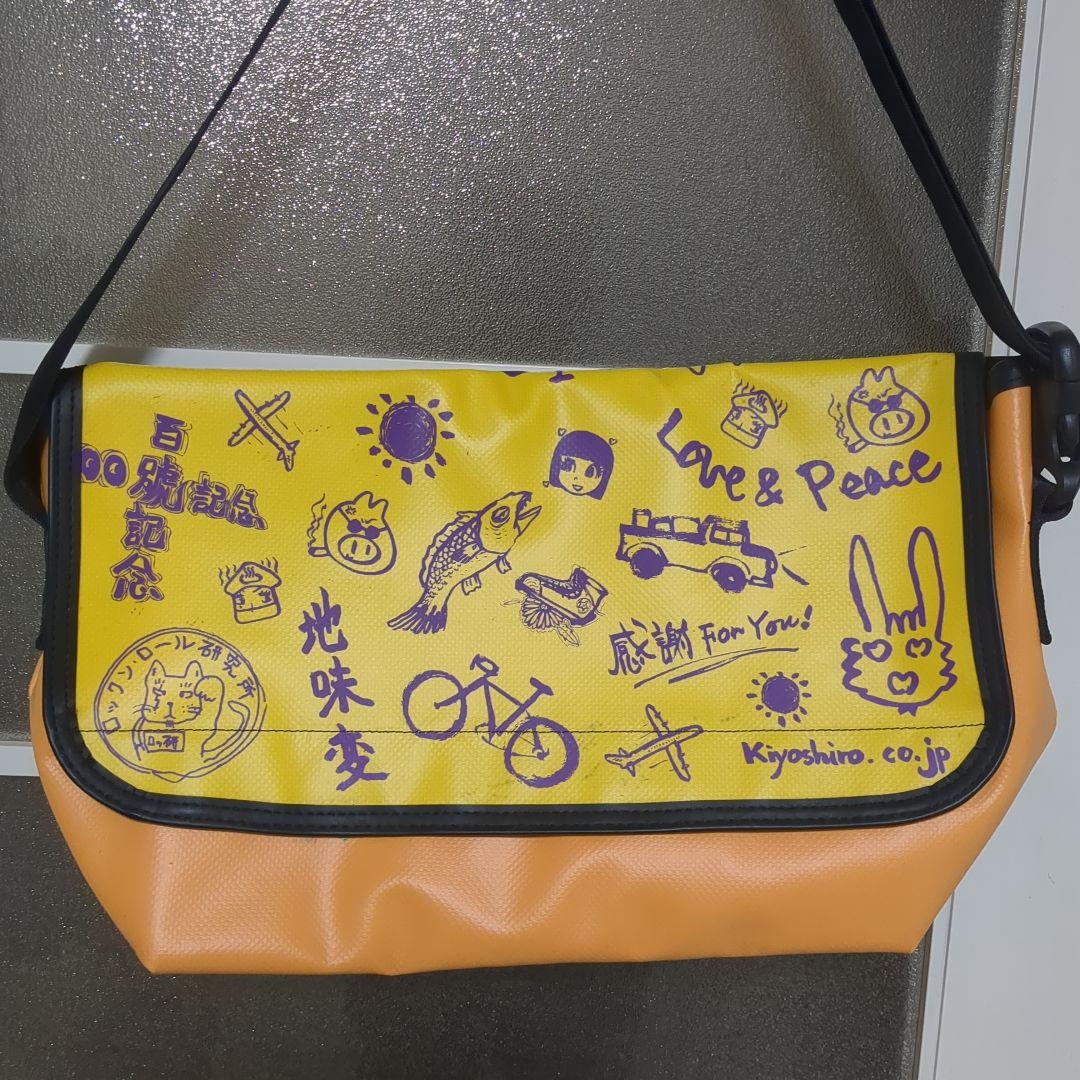 【貴重！！】忌野清志郎メッセンジャーバッグ　地味変