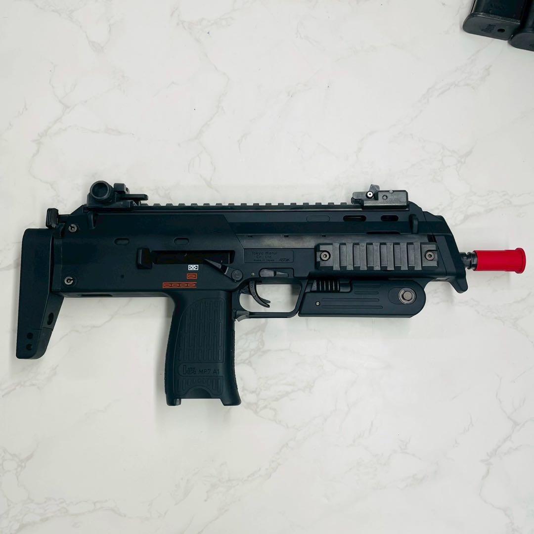 東京マルイ ガスブローバック マシンガン MP7A1[BK] マガジン 多数