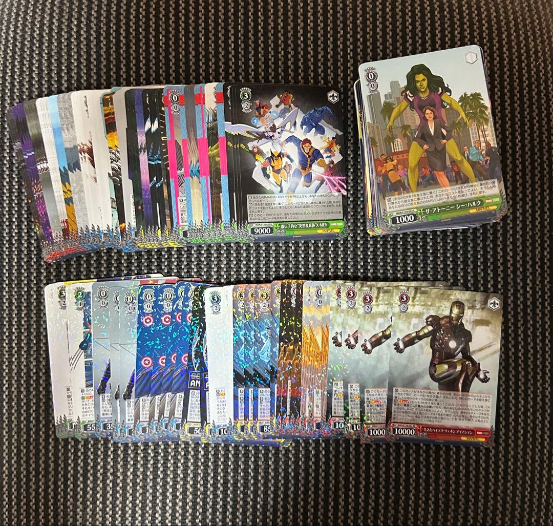 ヴァイスシュヴァルツ marvel vol.3 RR以下4コン　一部SRに変更