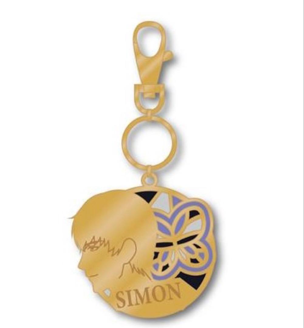 恋とプロデューサー　アニメ　ステンドグラス風キーチェーン　シモン