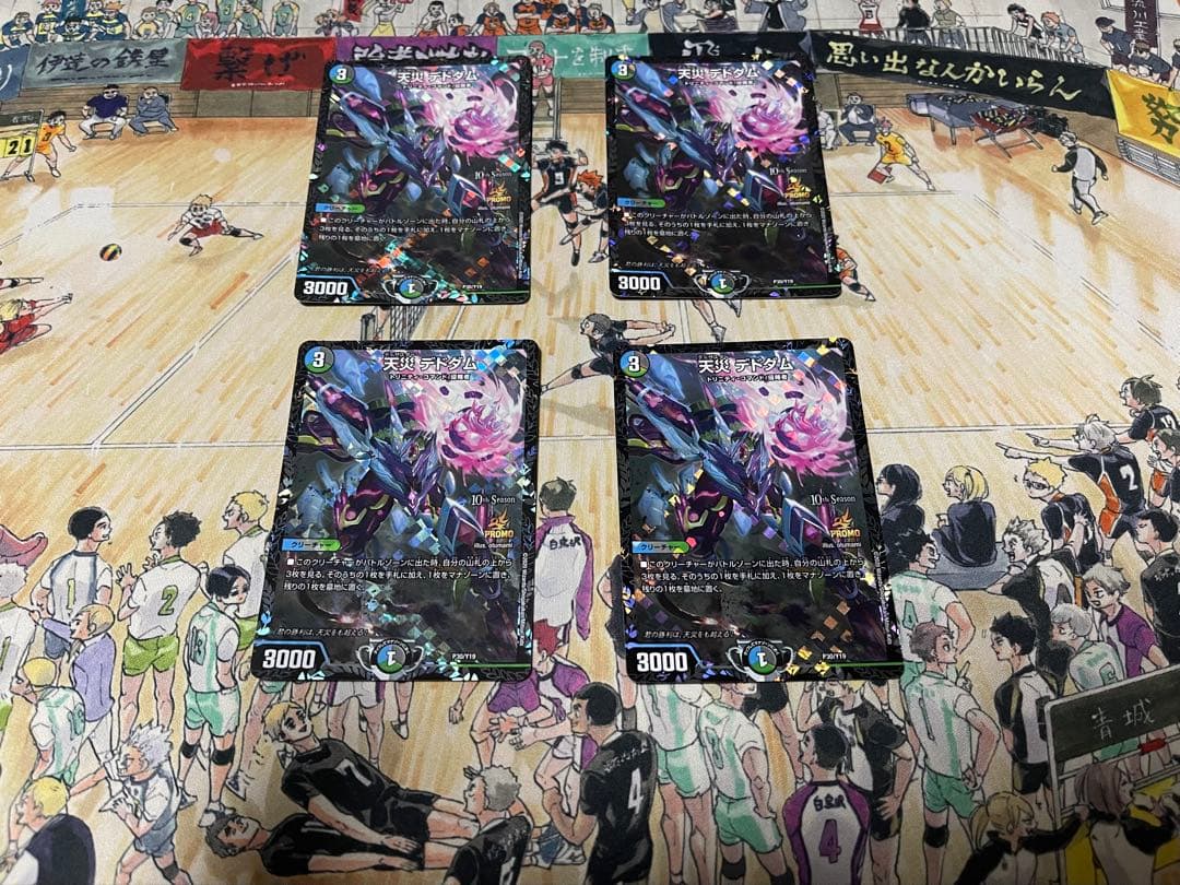 デドダムcsプロモ　4枚