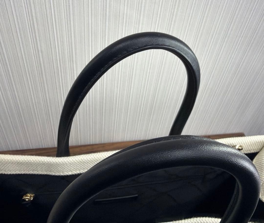 MICHAEL KORS トートバッグ ホワイト/ブラック 2WAY