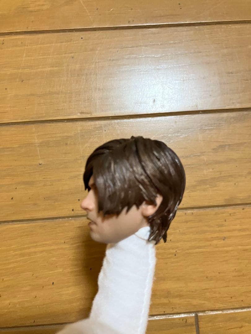 1/6 眼球可動 男性 ヘッド 歯くいしばり バイオハザード レオン フィギュア