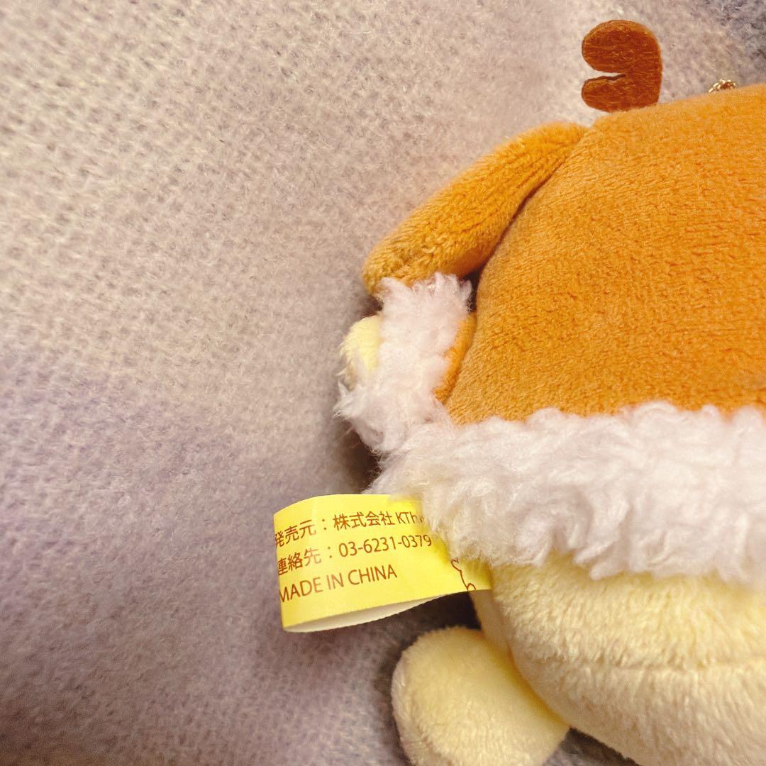 ポムポムプリンカフェ　マスコット　トナカイ