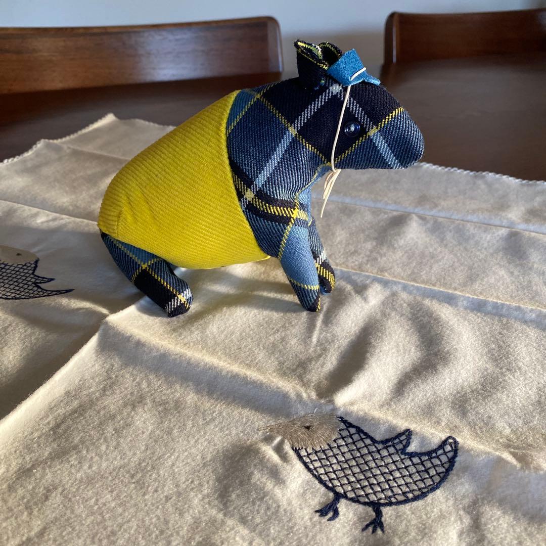 mina perhonen ×クボミ　baku ピンクッション& ハンカチ